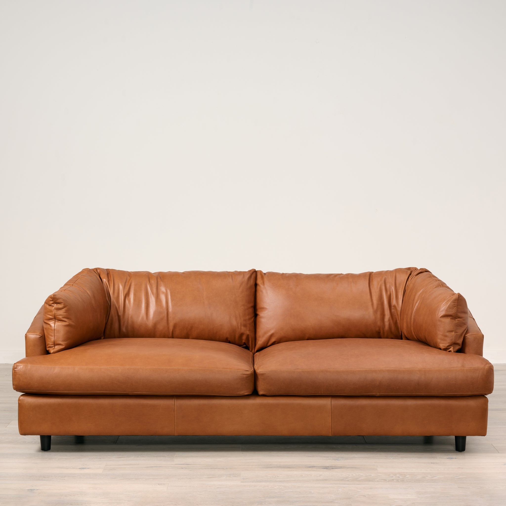 Thalia Sofa in Tuscon Sienna Leather
