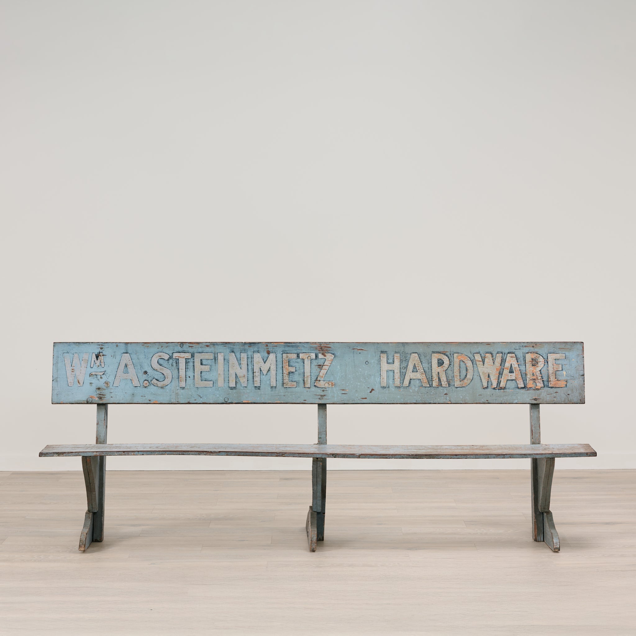 Antique C. 1900 Hardware Store Bench, Pennsylvania