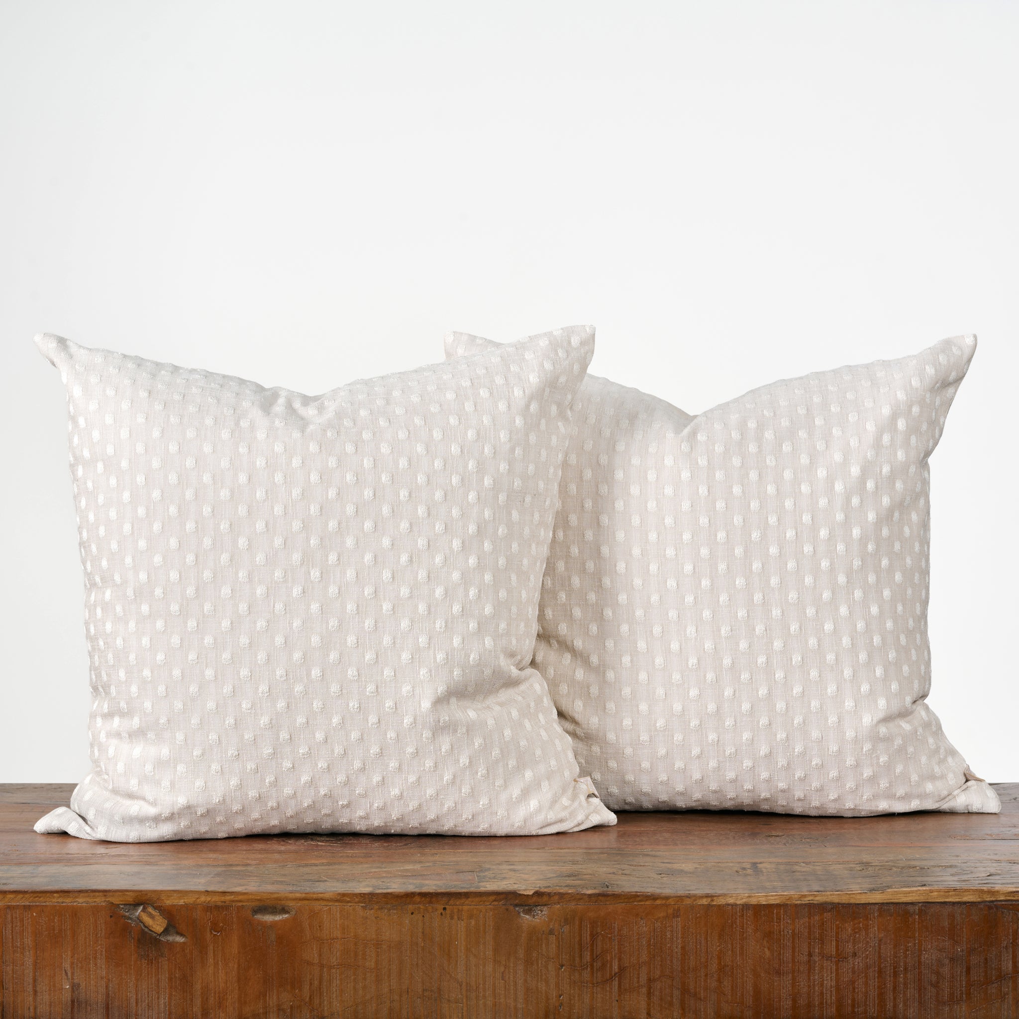 Misty Grey Pillow (22x22)