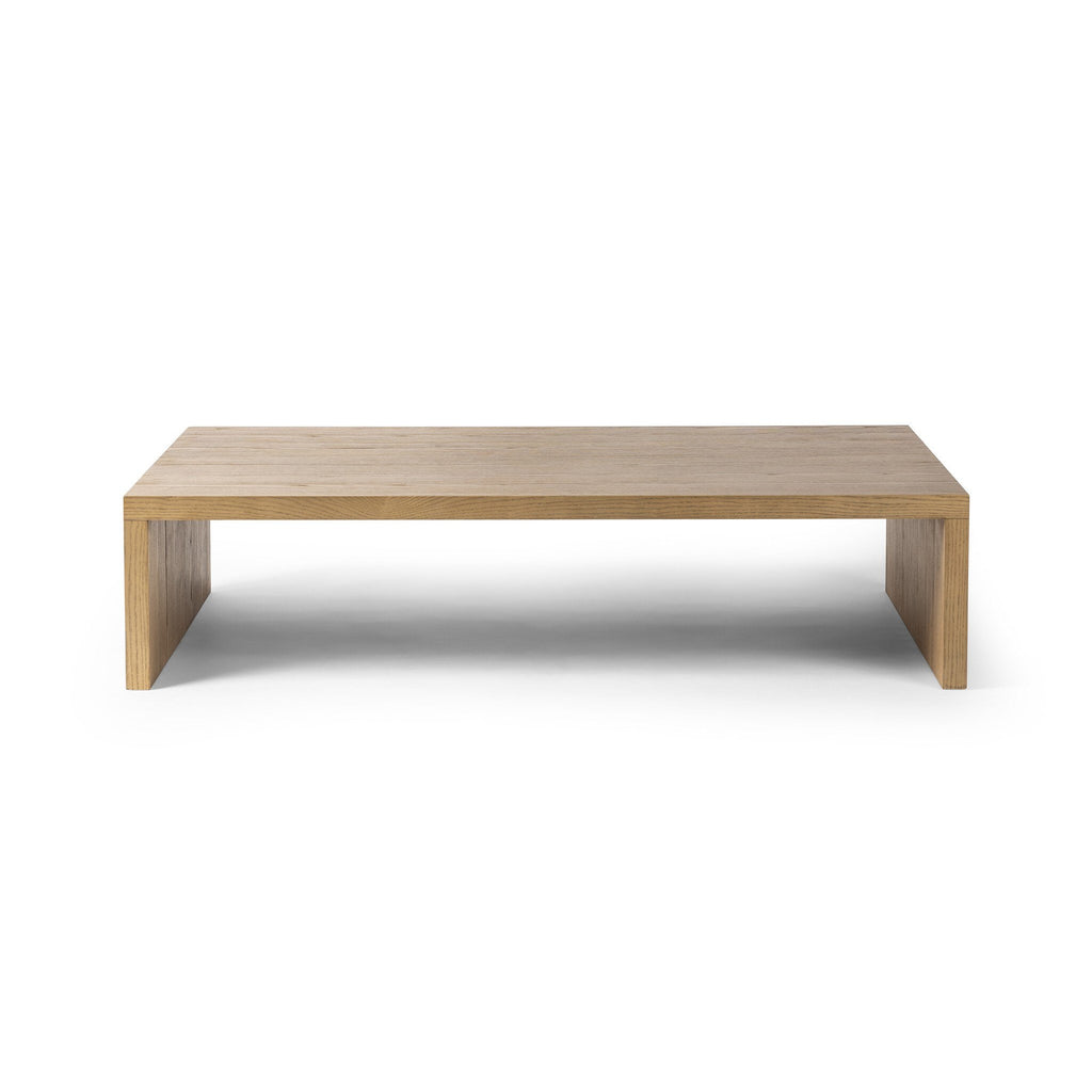 Hathaway Coffee Table - Toasted Ash Thick Veneer