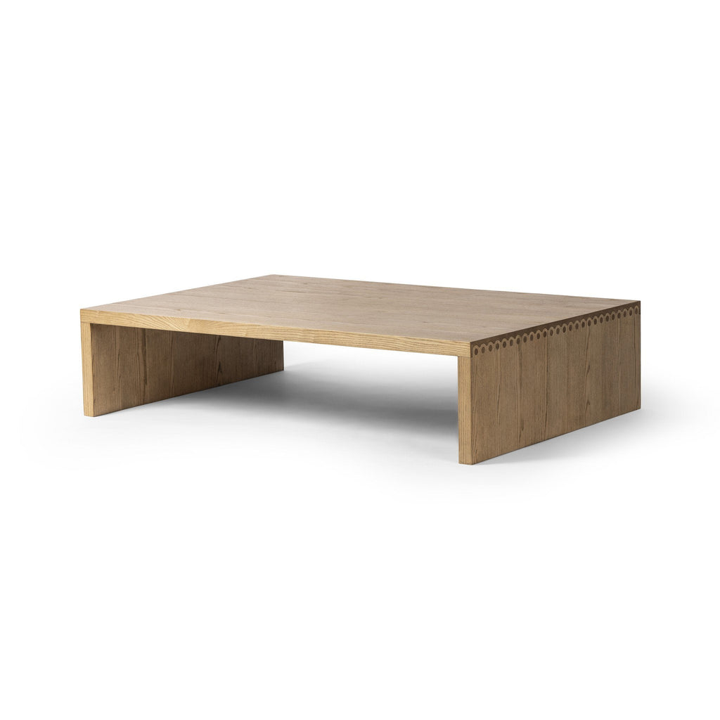 Hathaway Coffee Table - Toasted Ash Thick Veneer