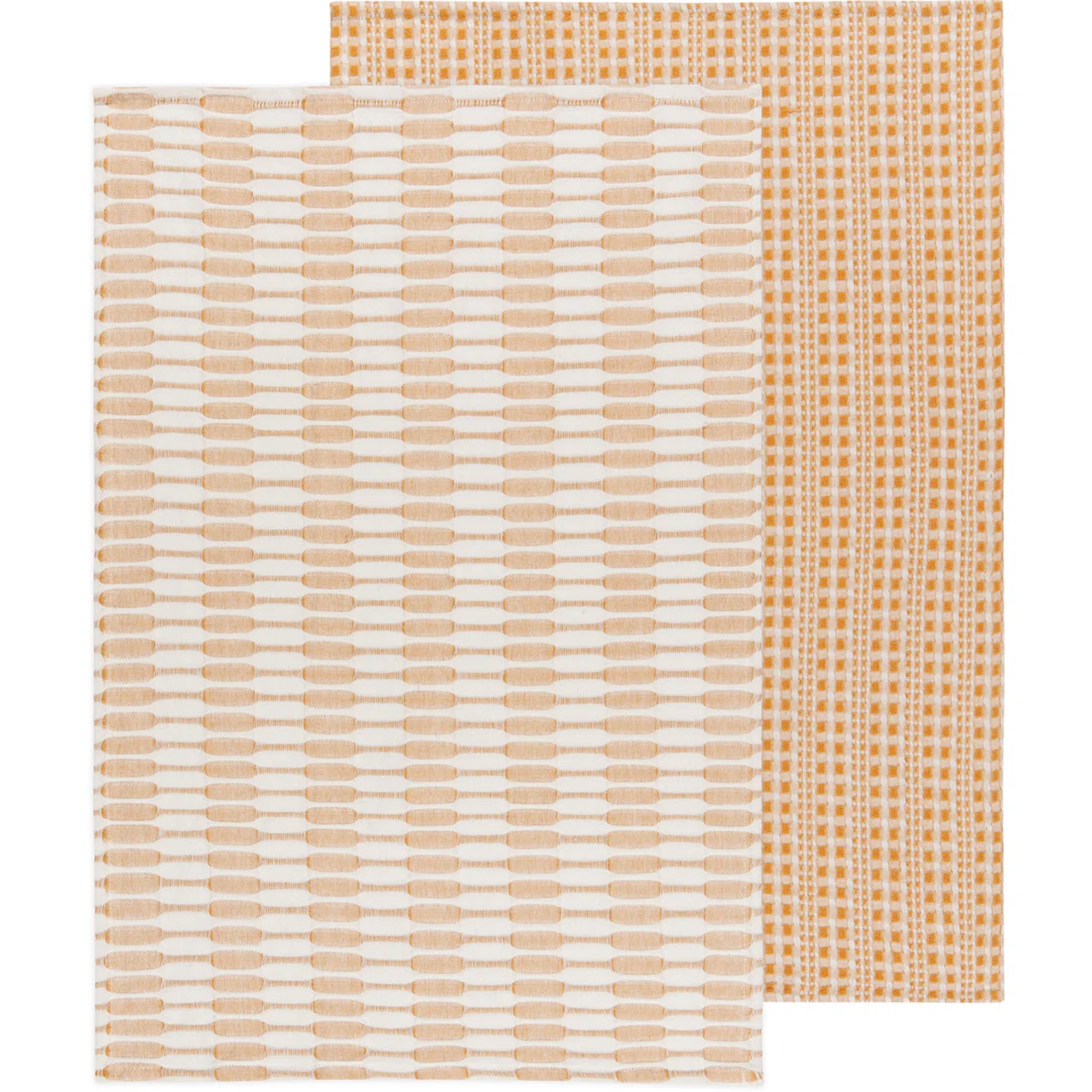 Abode Dishtowel Set in Ochre