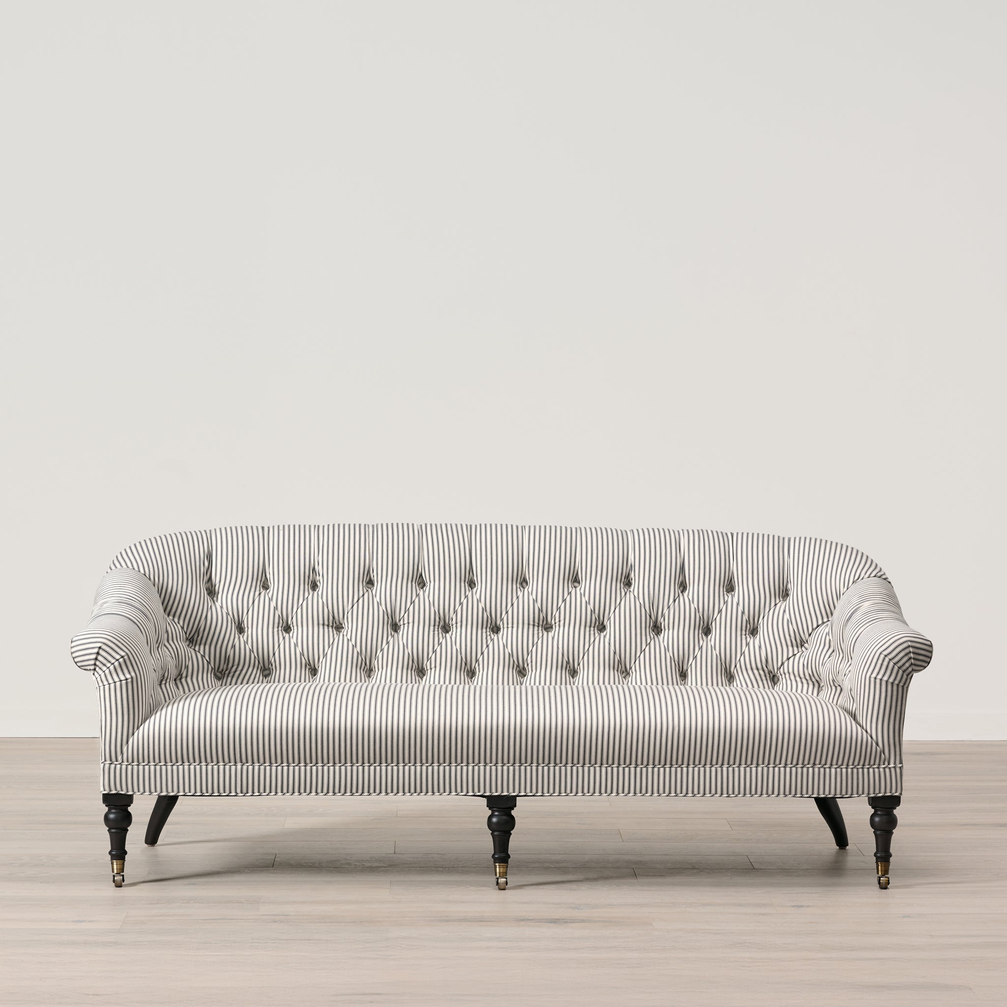 Ella Sofa in French Ticking Charcoal (83)