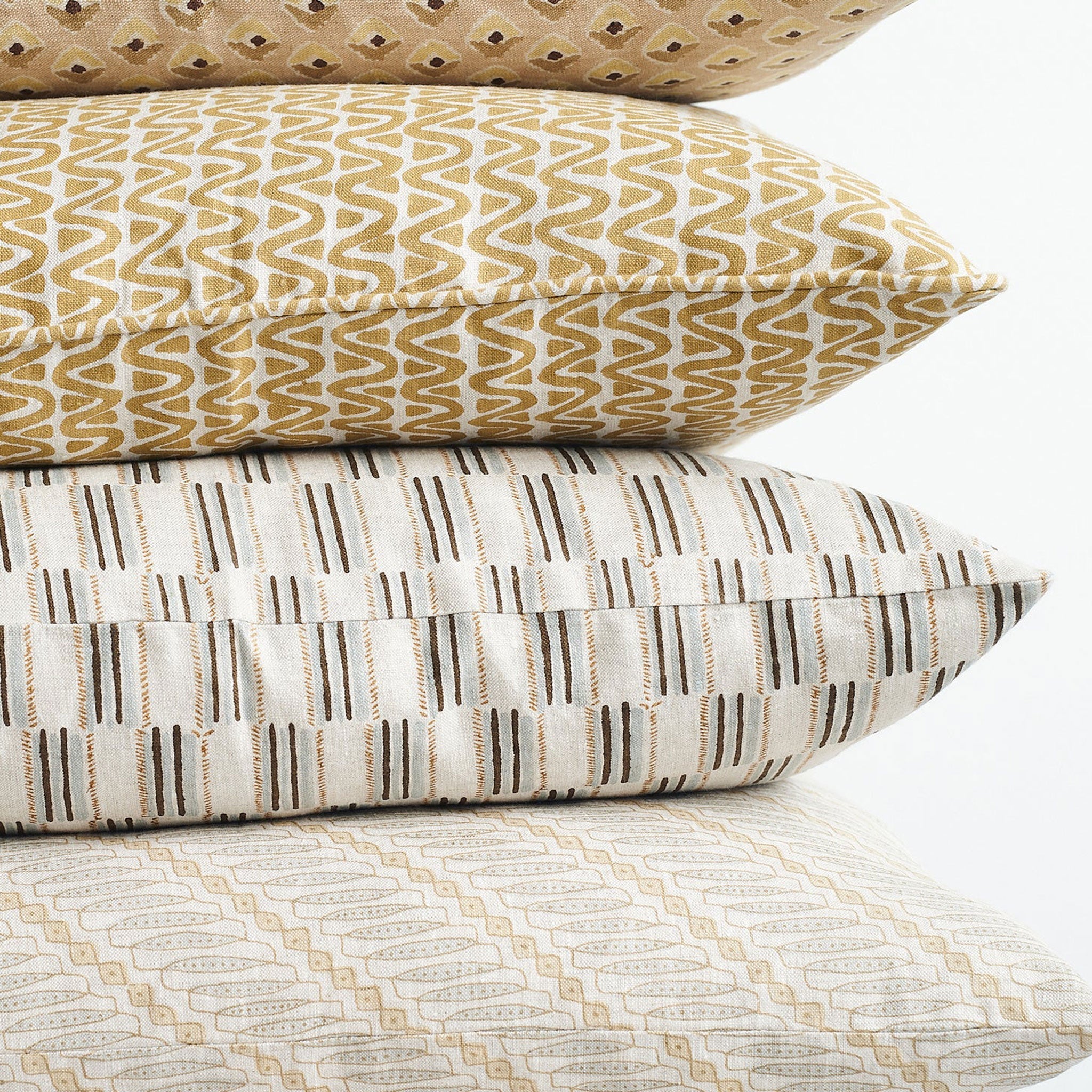 Lagos Sahara Linen Pillow (20x20)