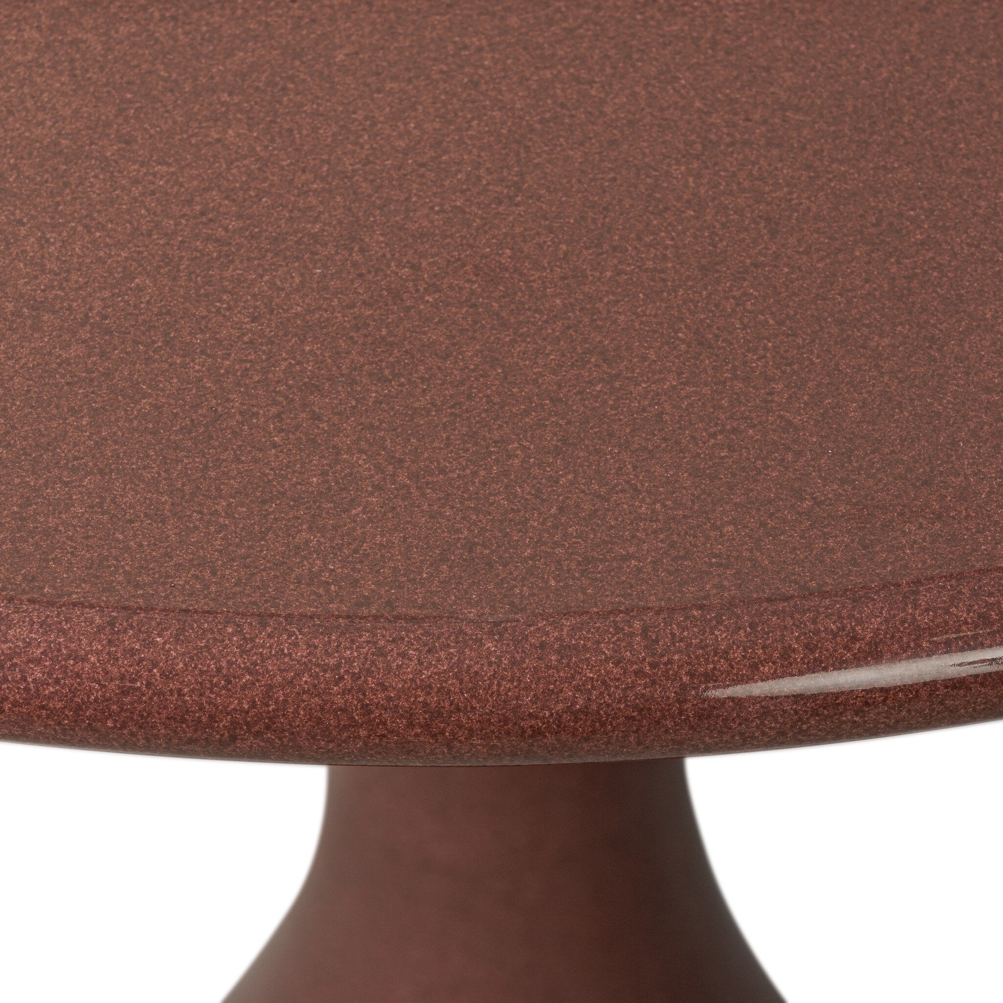 Vernon Dining Table in Smooth Red Concrete