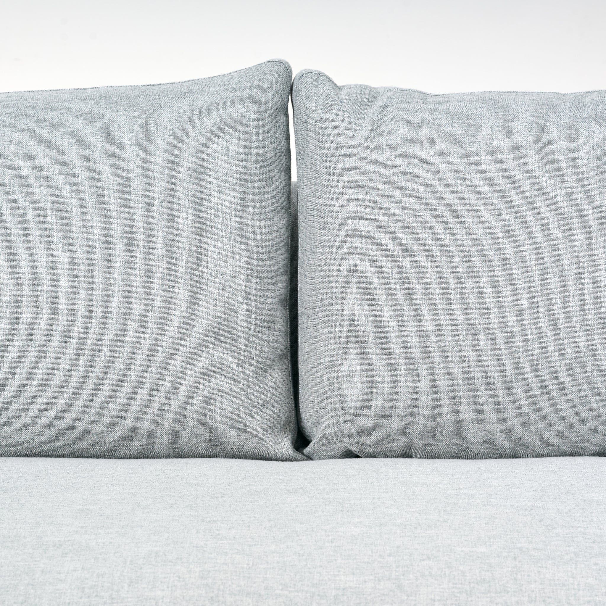 Holloway Sofa Upholstered in Kidproof Ice Blue (90)