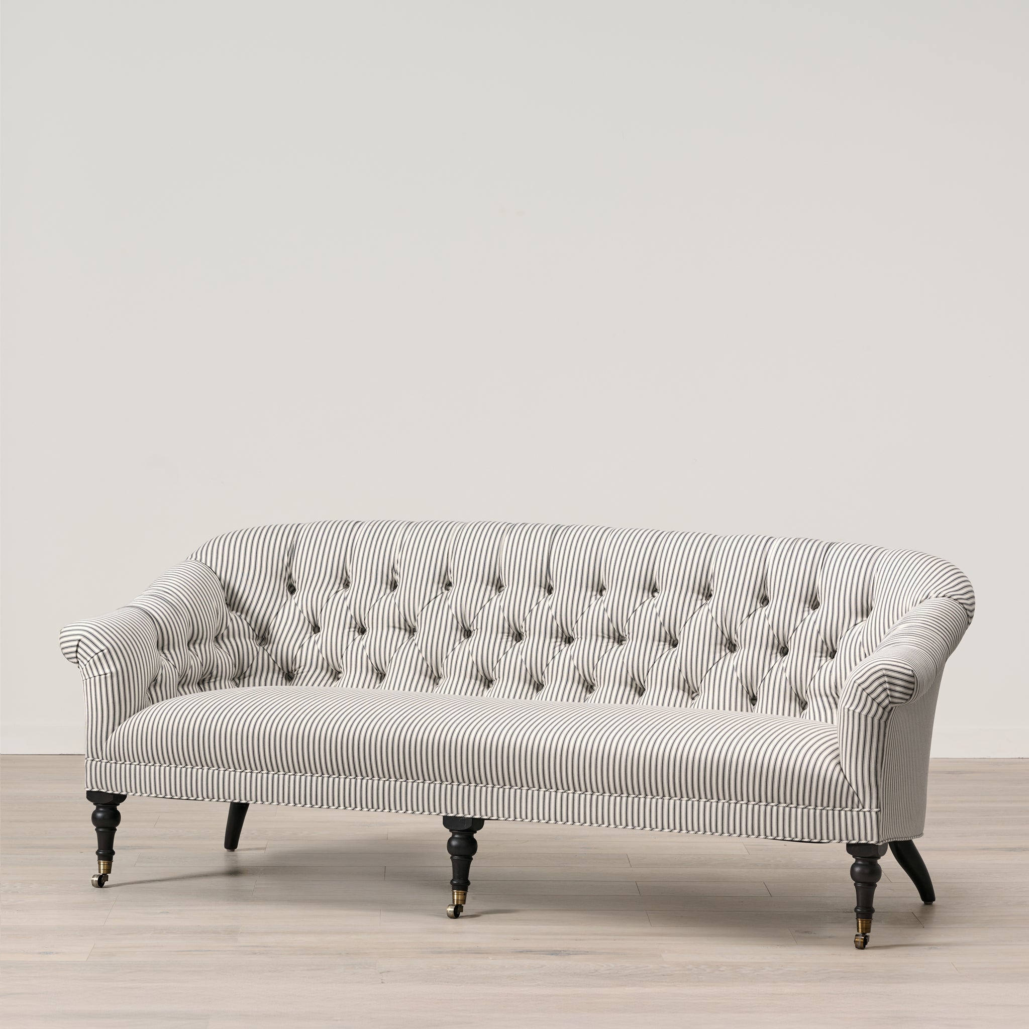 Ella Sofa in French Ticking Charcoal (83)