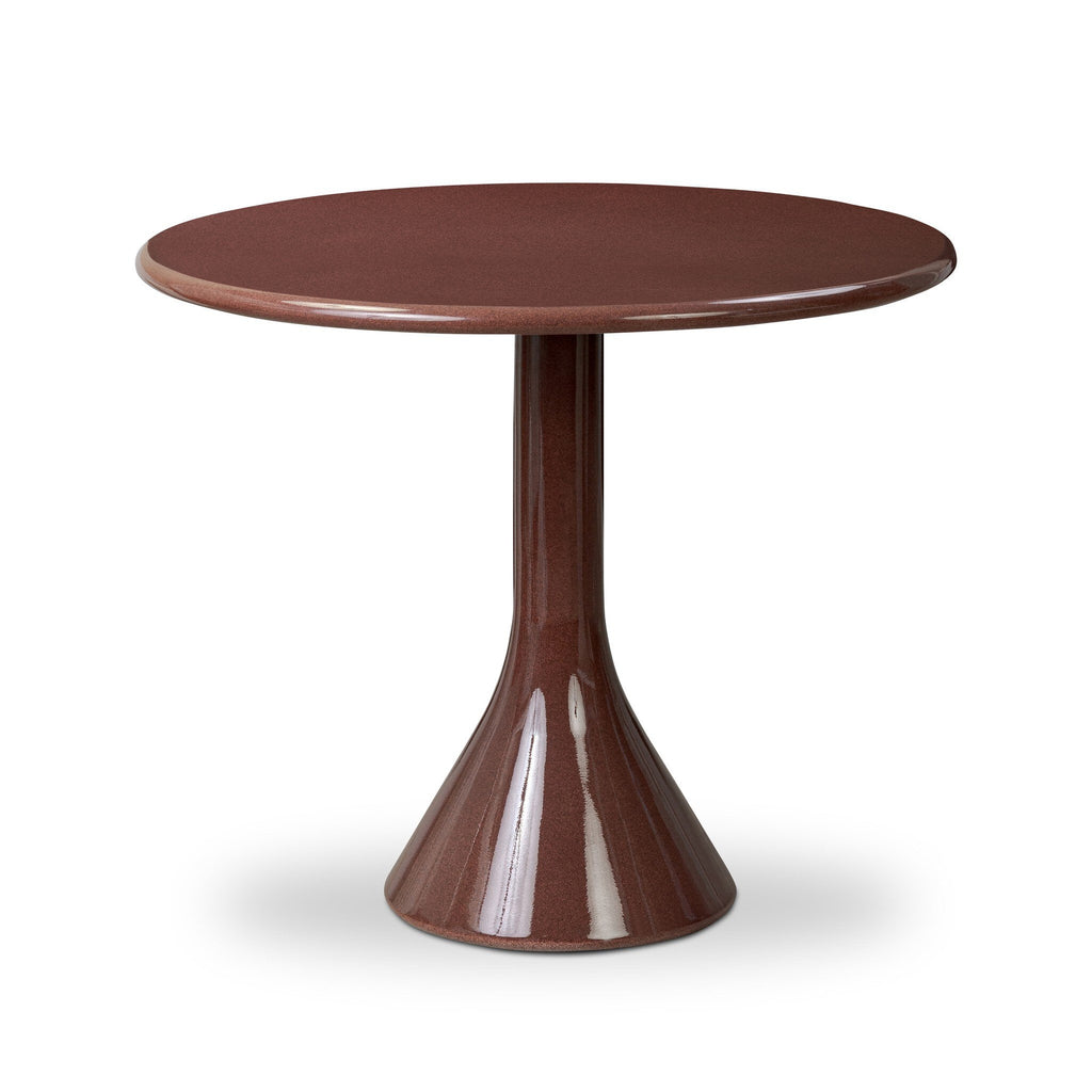 Vernon Dining Table in Smooth Red Concrete